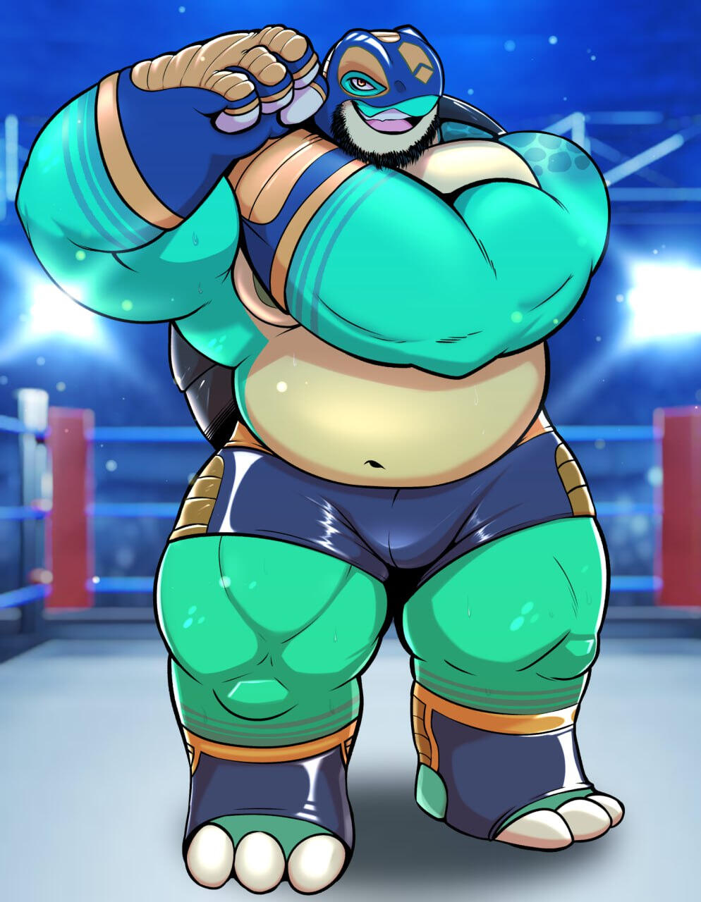 "I'll wash the floor with all of ya!"